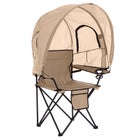Oversized Camp Chair with Canopy image number null