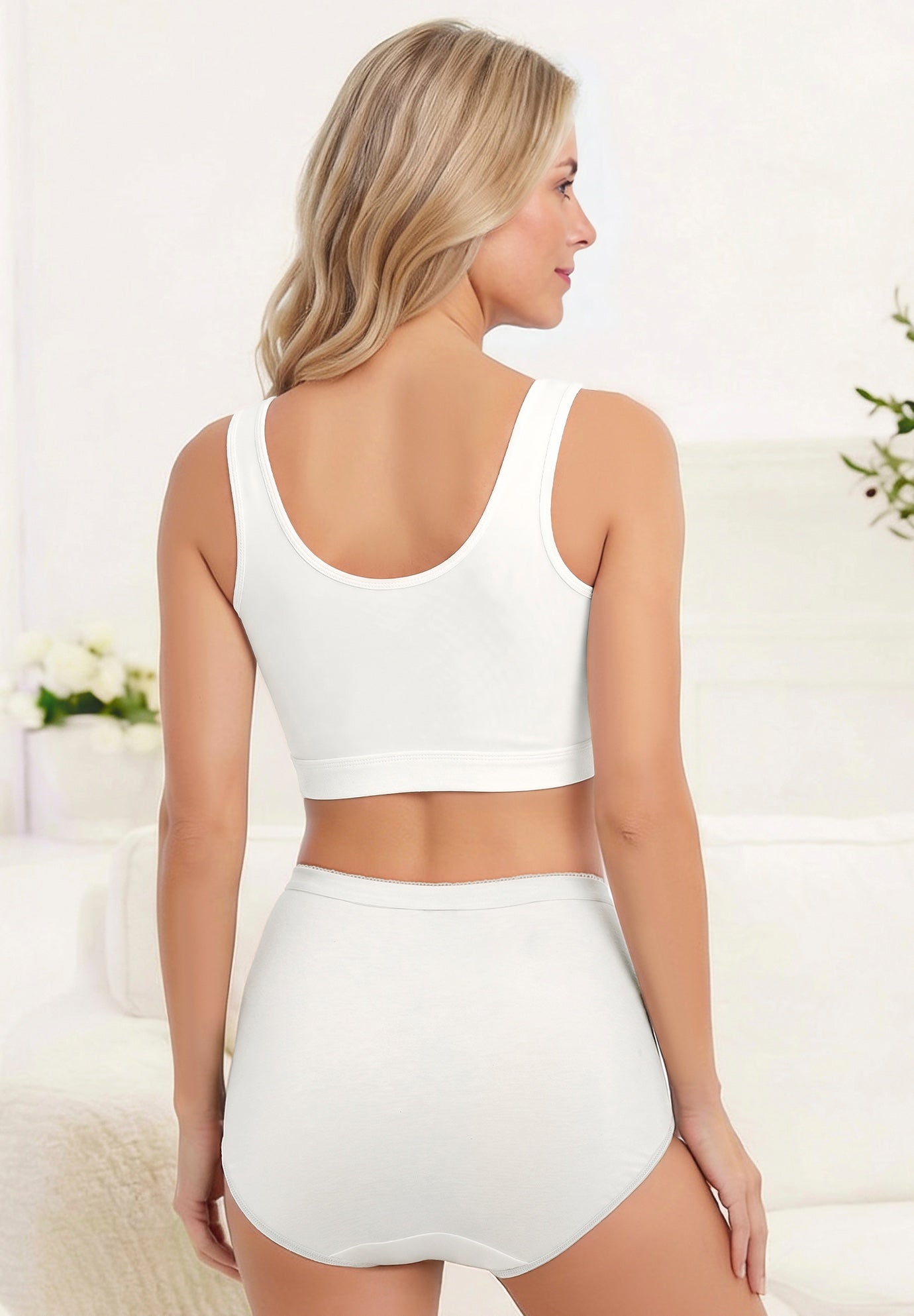Comfort Choice&reg; EasyClose Velcro Front Bra image number 1