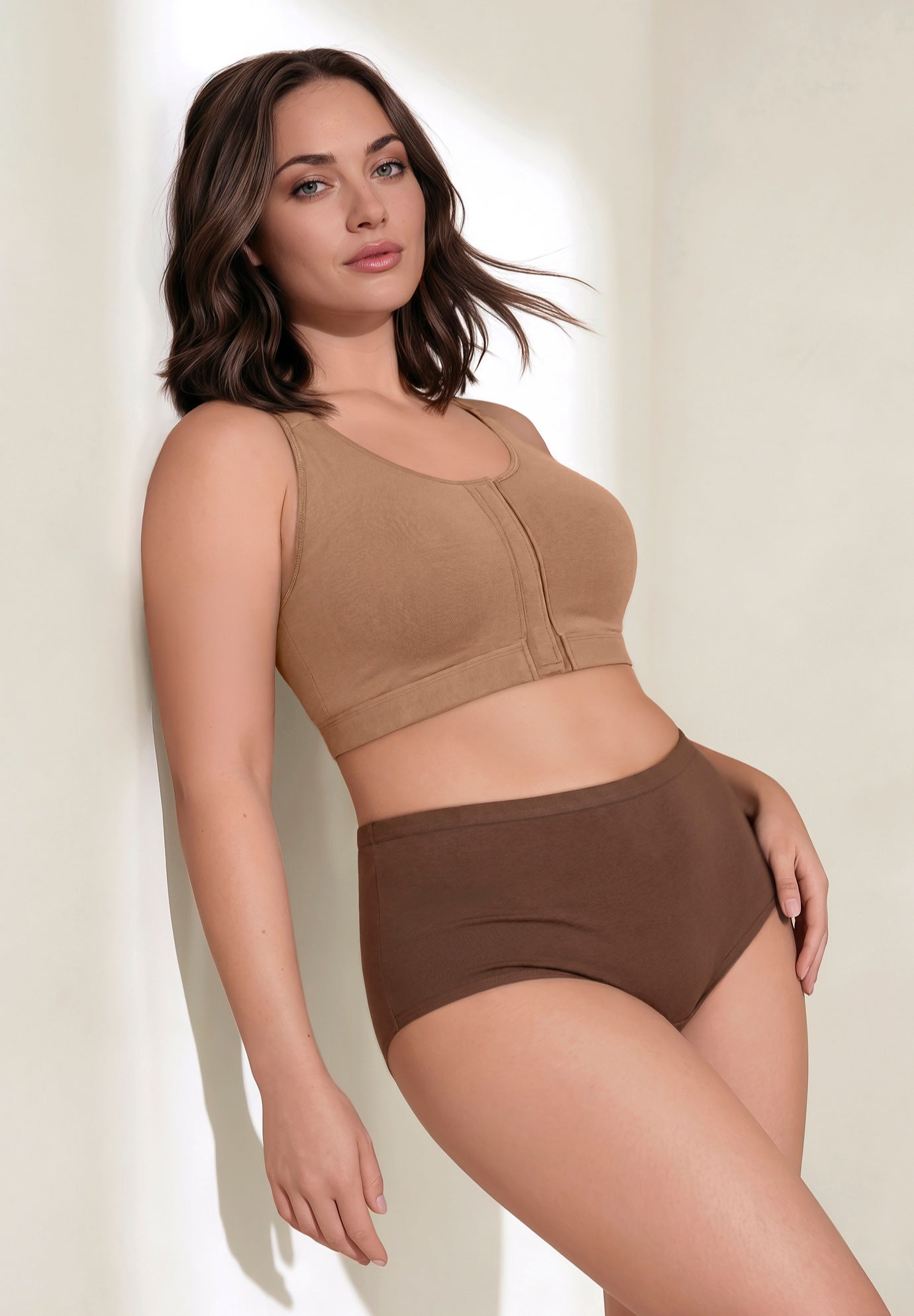 Comfort Choice&reg; EasyClose Velcro Front Bra image number 0