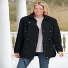 Taslon&reg; Anorak Jacket with Removable Fleece Lining image number null
