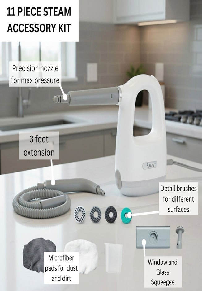 Salav&reg; Clean Steam Compact Steam Cleaner image number 1