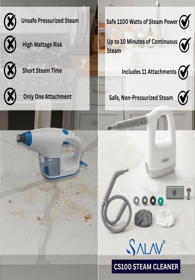 Salav&reg; Clean Steam Compact Steam Cleaner image number 6
