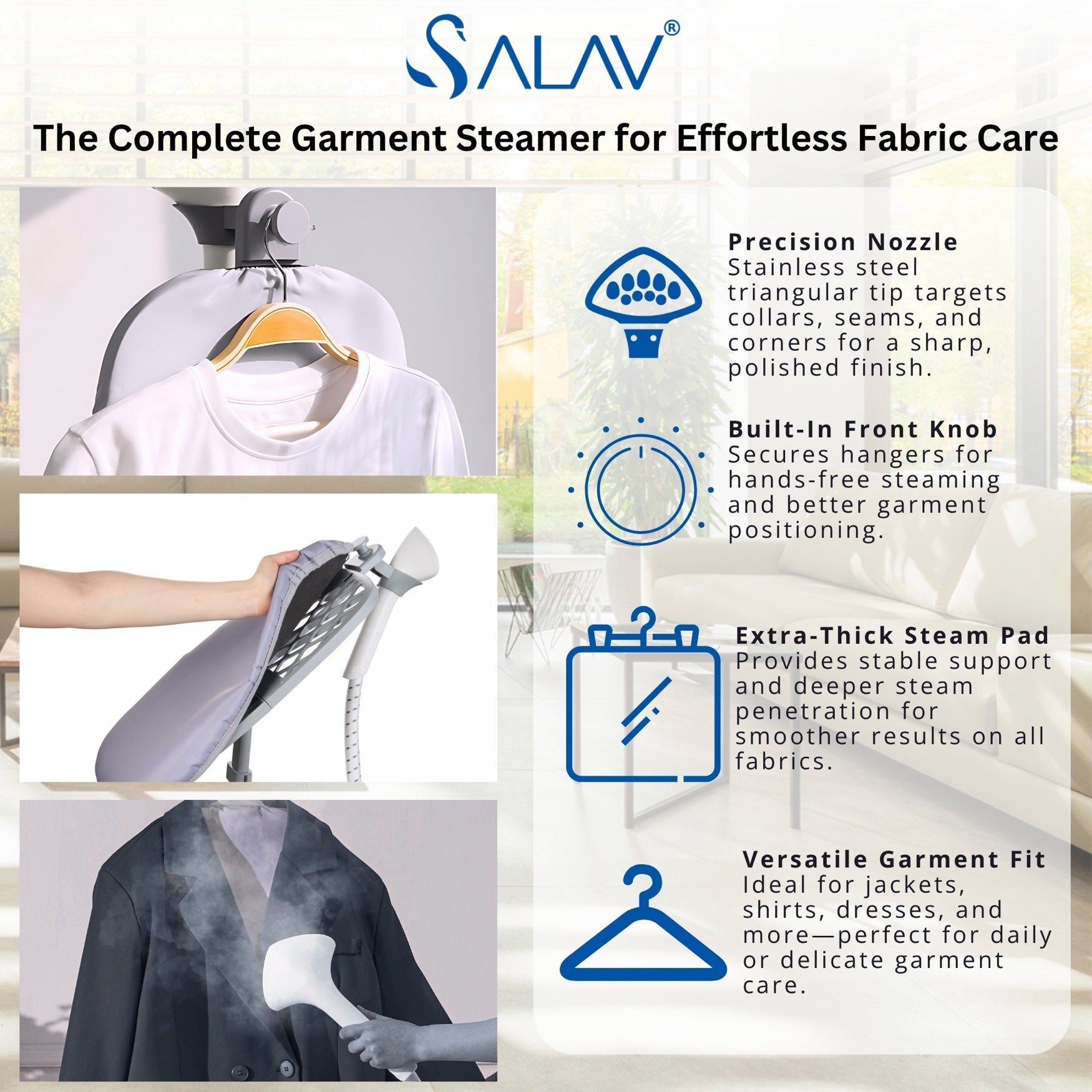 Salav&reg; Complete Garment Steamer image number 2