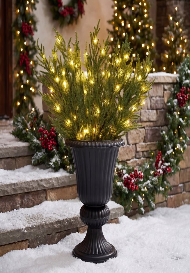 36"H Pre-lit Branches, Set of 5 image number 5
