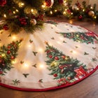 Pre-lit Tree Skirt image number 0