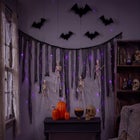 6 Ft. Mini Skeleton Curtain Light image number 5