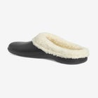 The Fur Lined Slip-On Rubber Clog Mule image number 1