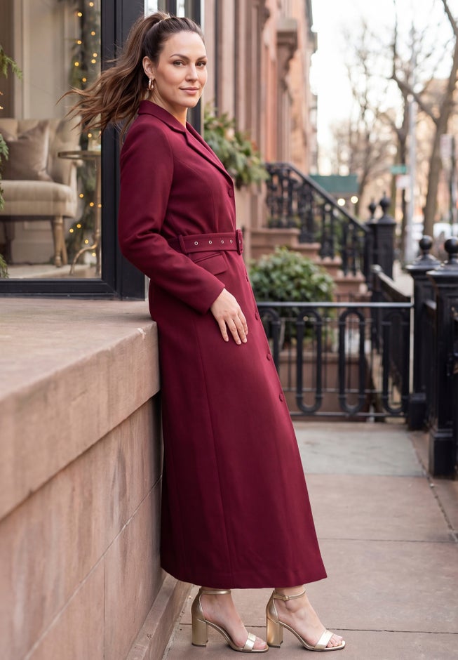 Belted Blazer Maxi Dress image number 2