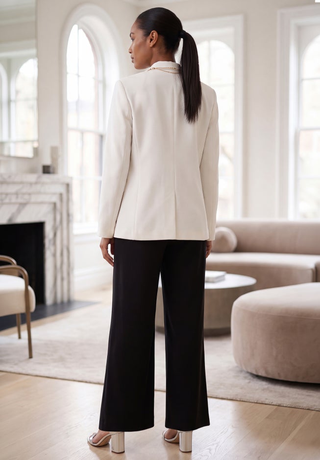 The Effortless Drawstring Wide-Leg Pant image number 1