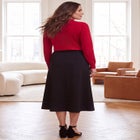Pullover Tie-Collar Sweater image number 3