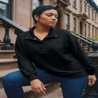 French Terry Quarter Snap Pullover image number 1