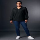 French Terry Quarter Snap Pullover image number 0