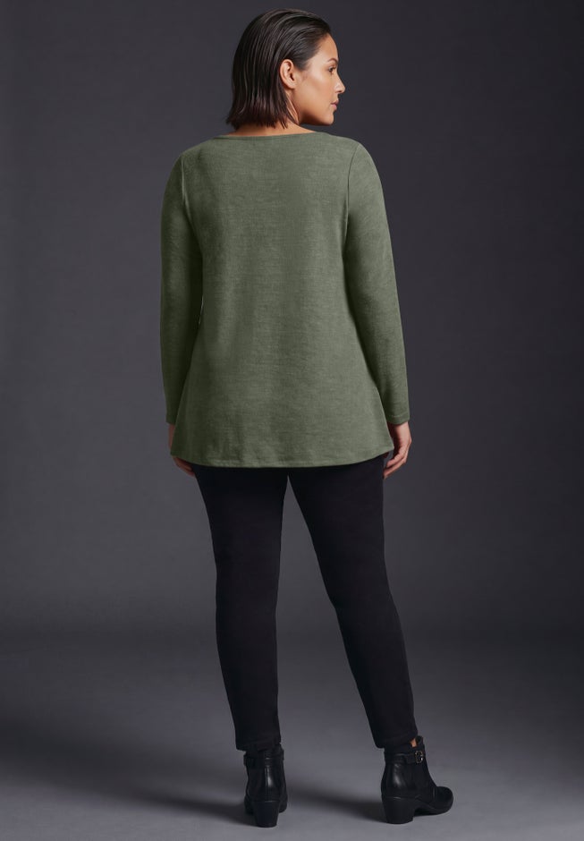 Della Hacci Shirred Tunic image number 1
