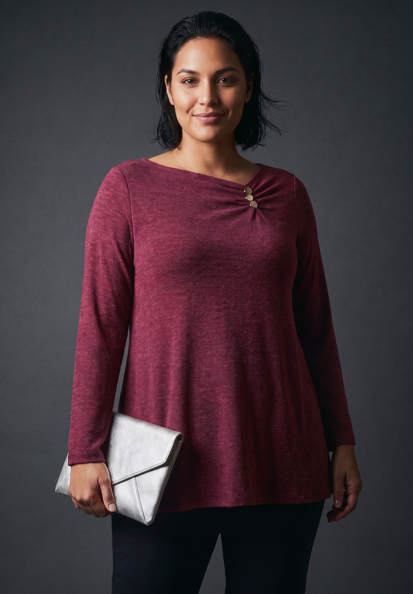 Della Hacci Shirred Tunic image number 0
