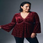 Lorelei Lace Burnout Top image number 0