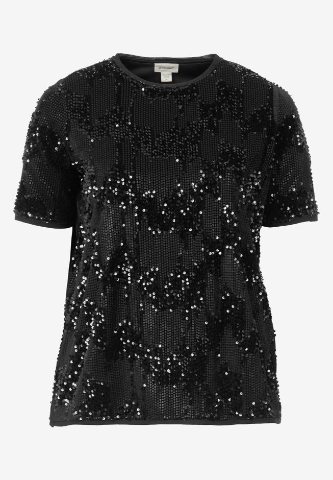 Katrina Sequin Tee image number 1