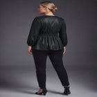 Liquid Knit Zip Front Top image number 2