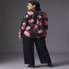 Cece Printed Button Up Blouse image number 1