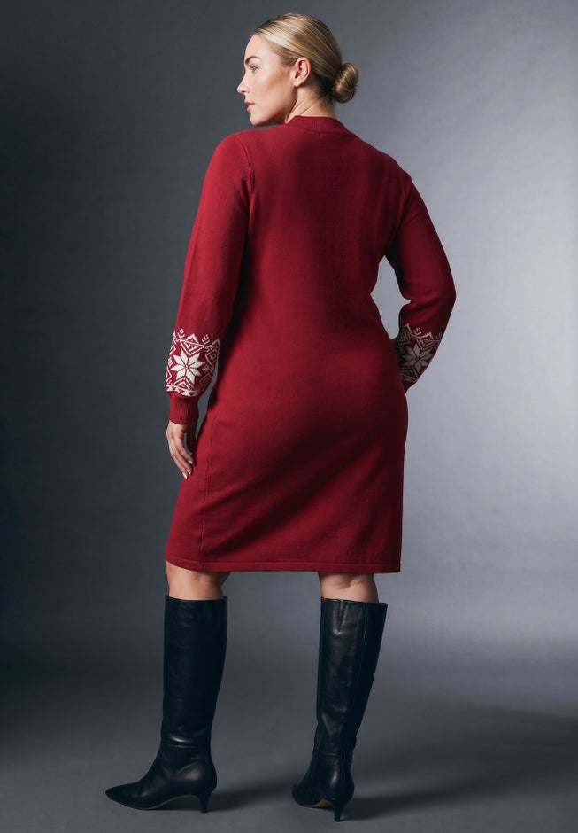 Farrah Fair Isle Dress image number 1