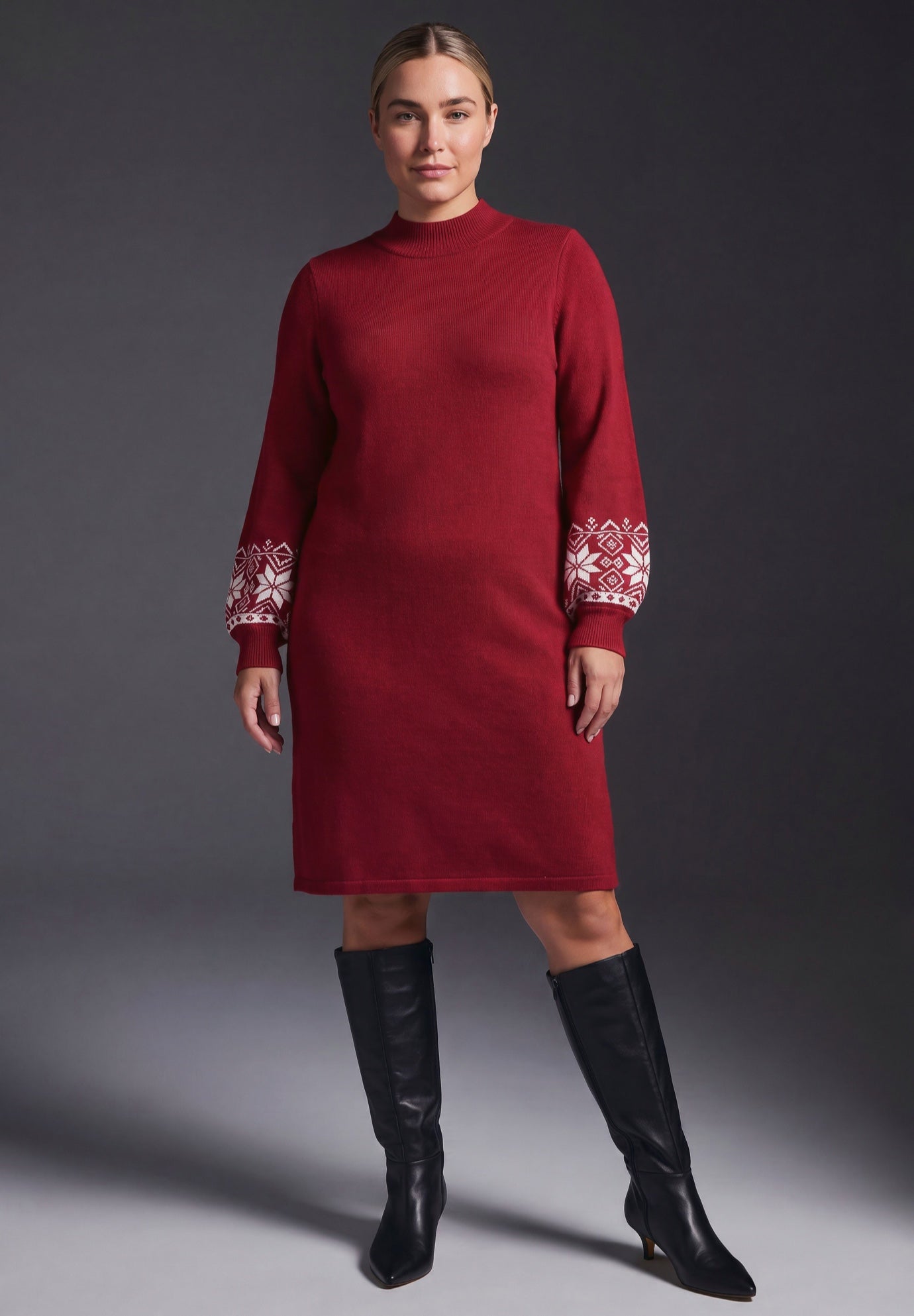 Farrah Fair Isle Dress image number 0
