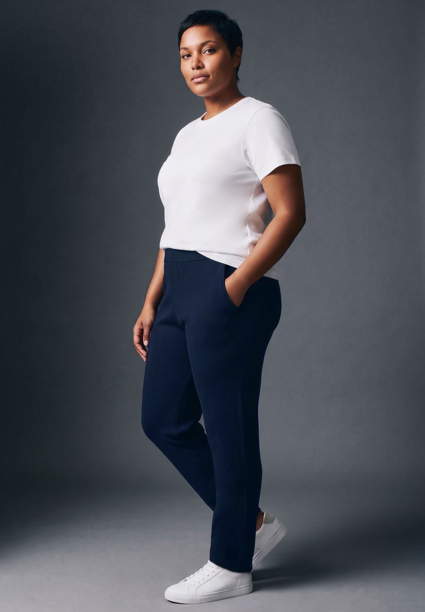 Sweater Knit Straight Leg Pant image number 2