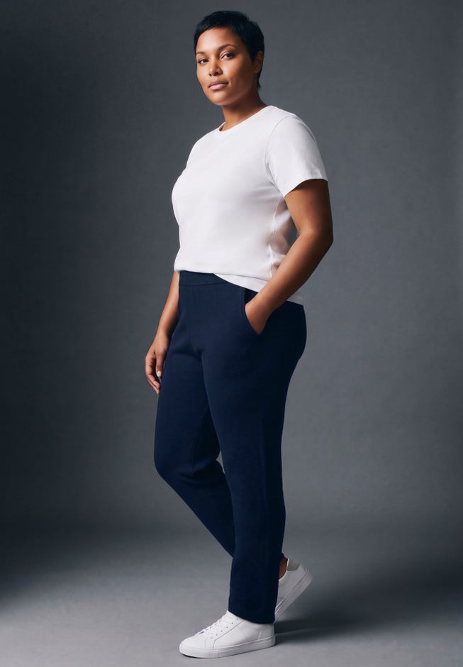 Sweater Knit Straight Leg Pant image number 2