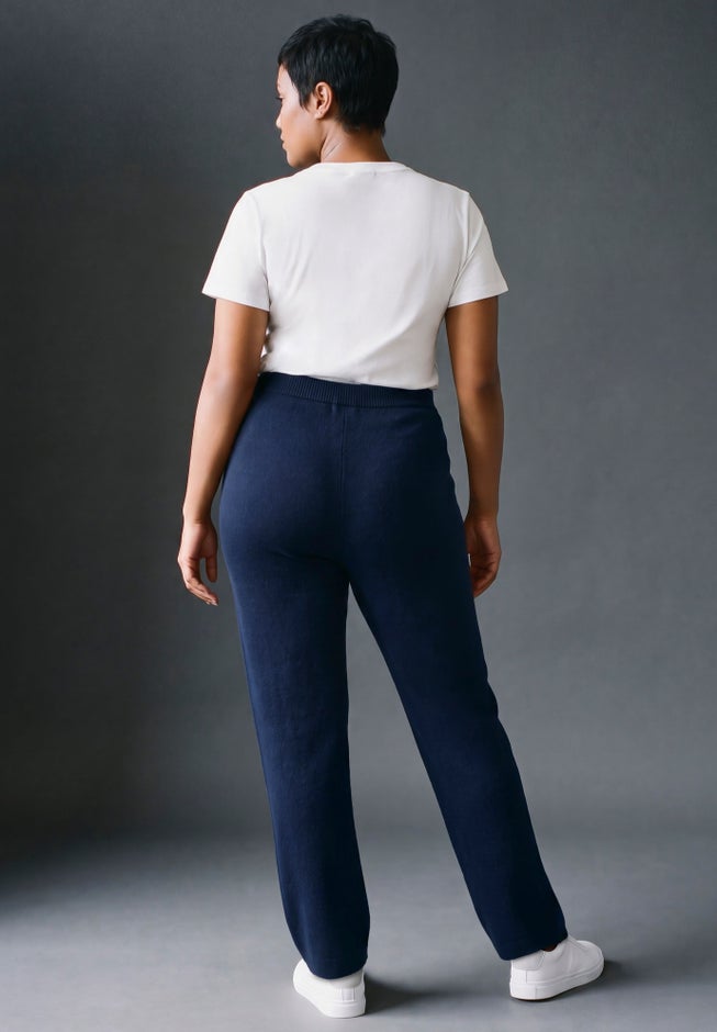 Sweater Knit Straight Leg Pant image number 3