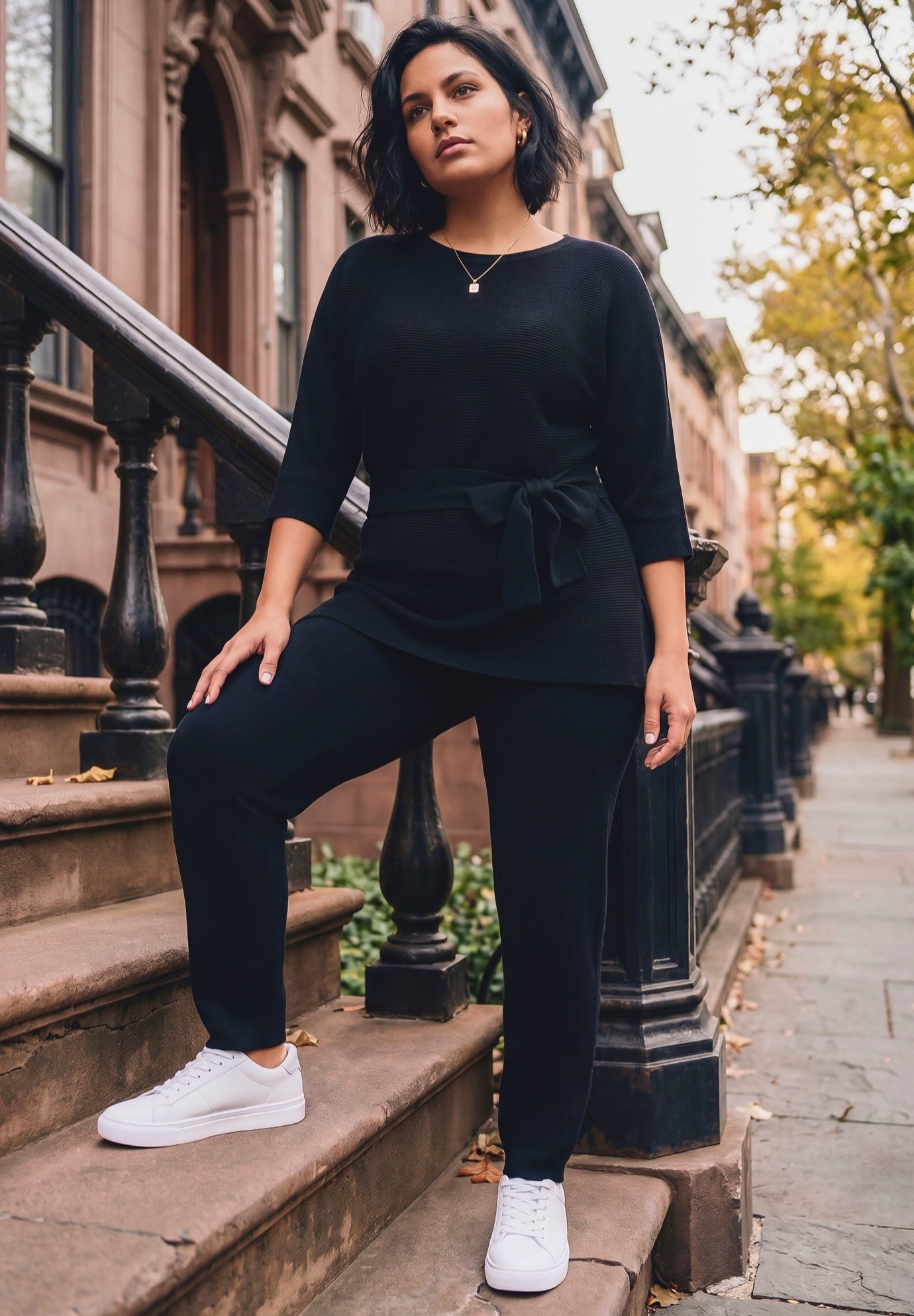 Sweater Knit Straight Leg Pant image number 0