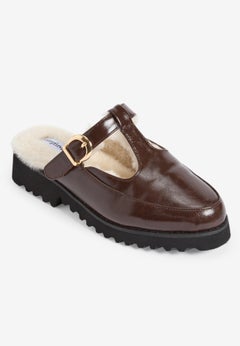 The Mabel Fur Lined Slip-On Mule