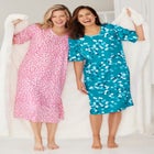 Long Tagless Sleepshirt image number null