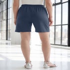 Plus Size Soft Knit Pull-On Short image number null