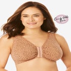 Leading Lady&reg; Meryl Cotton Front-Close Wireless Bra image number null