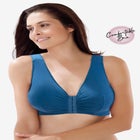 Leading Lady&reg; Meryl Cotton Front-Close Wireless Bra image number null