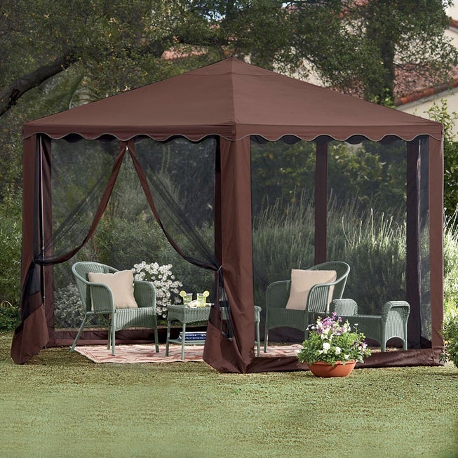 13'W Hexagon Gazebo image number 1