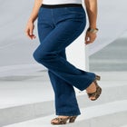 Plus Size Invisible Stretch® All Day Bootcut Jean image number null