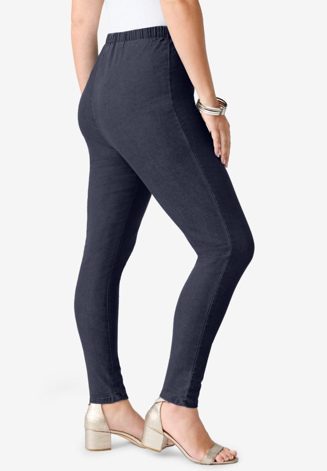 Plus Size Comfort Stretch Slim Leg Jean image number 2