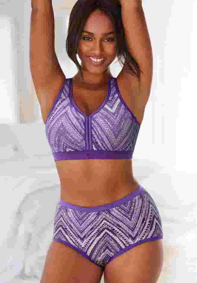 Wireless Back-Close Lounge Bra image number 4