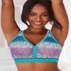Wireless Back-Close Lounge Bra image number null