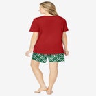 Knit PJ Short Set image number null