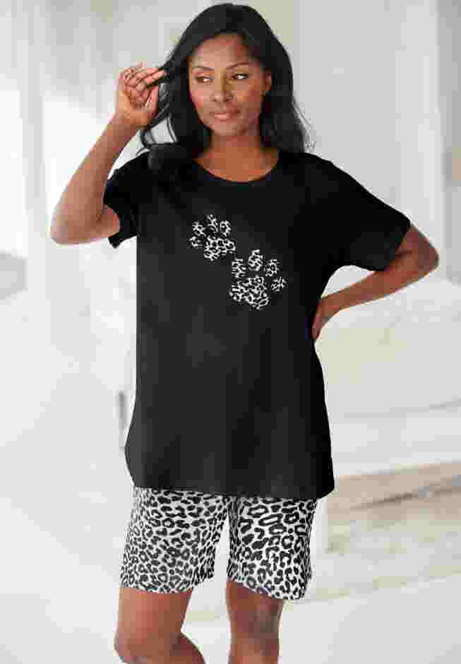 Knit PJ Short Set image number 0