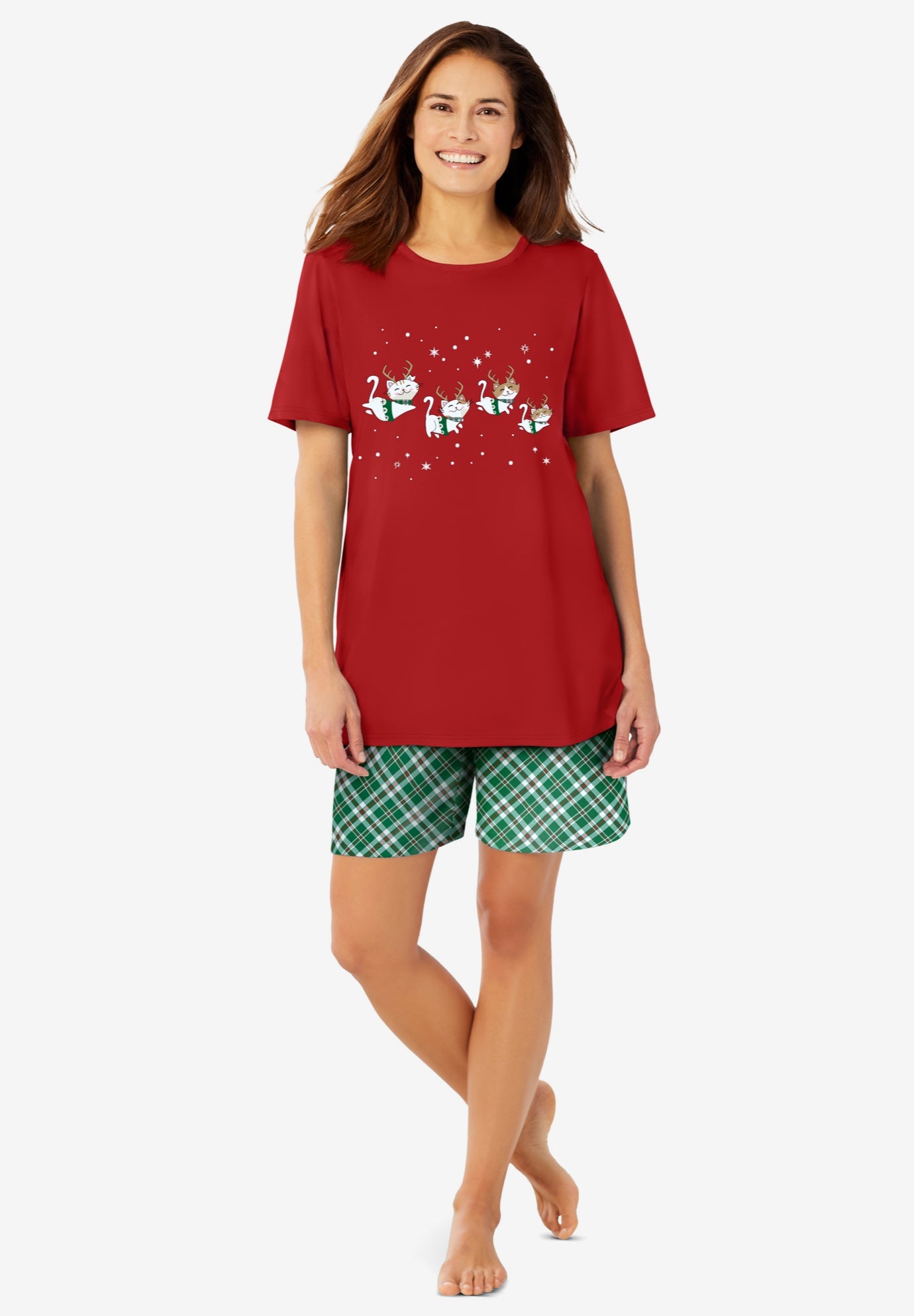 Knit PJ Short Set image number 0