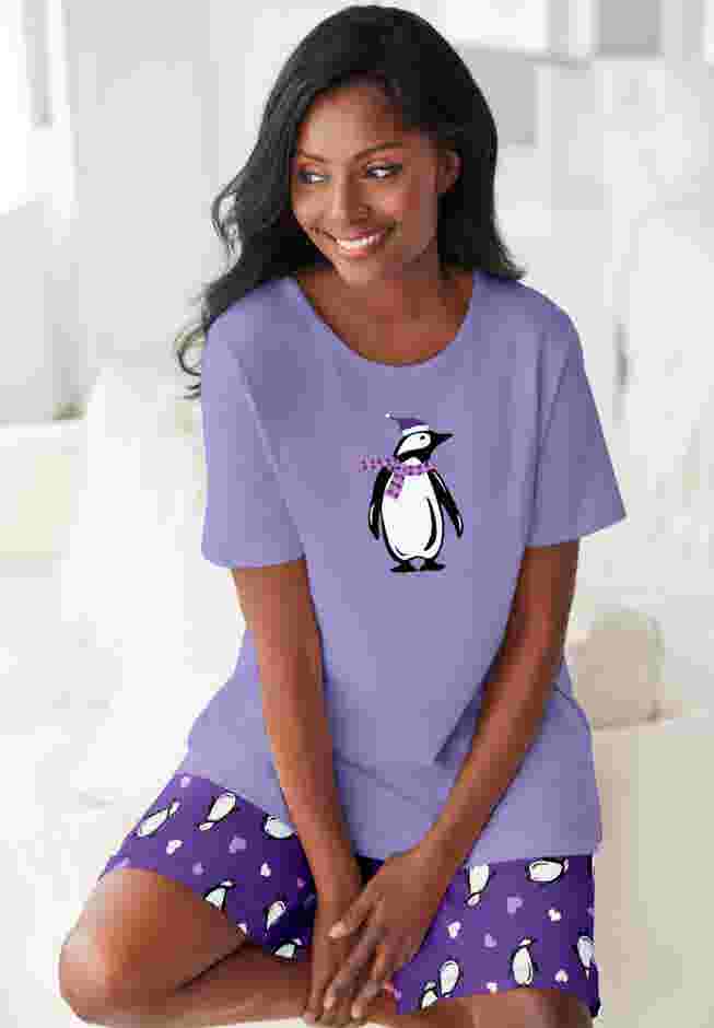 Knit PJ Short Set image number 3