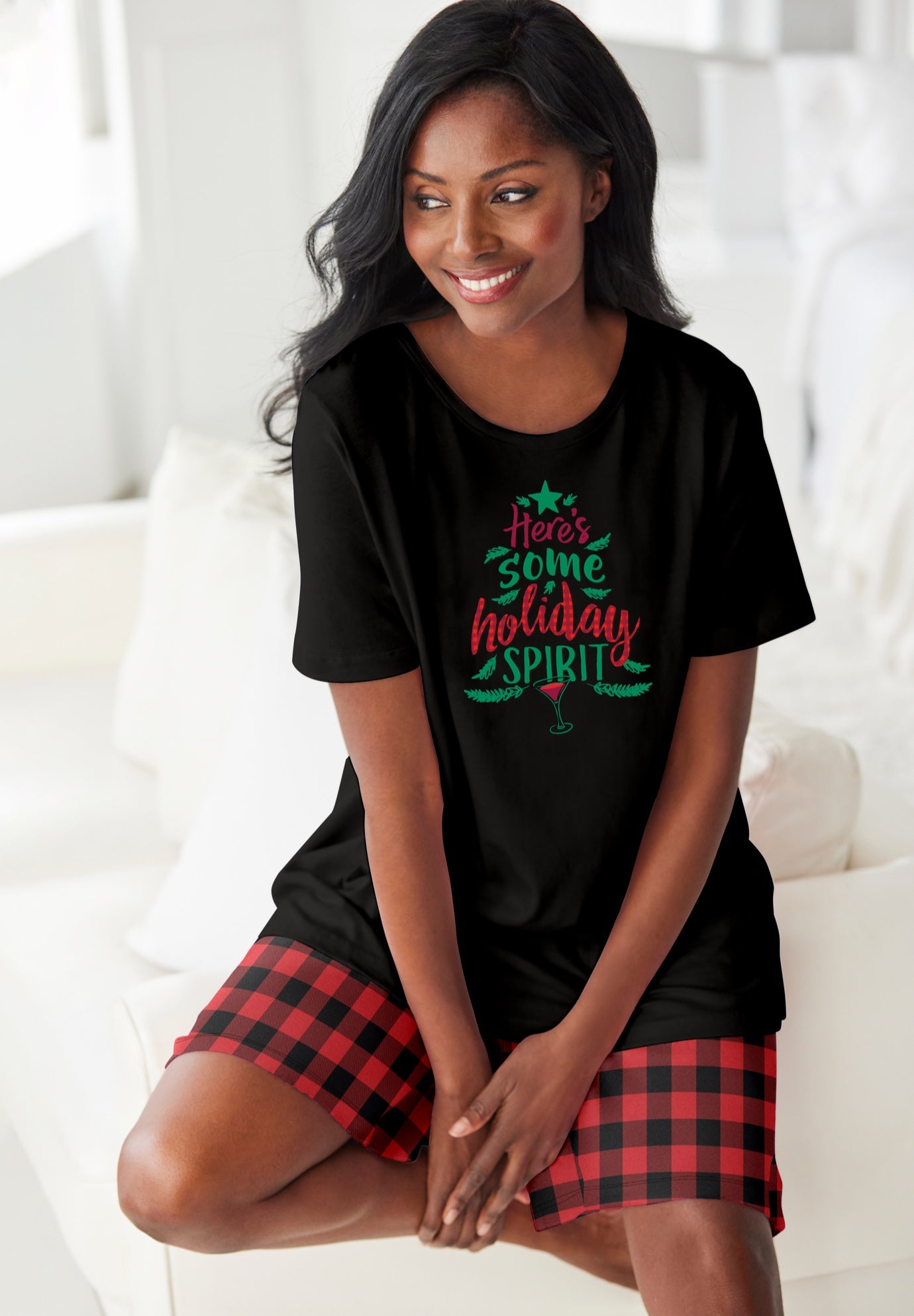 Knit PJ Short Set image number 0