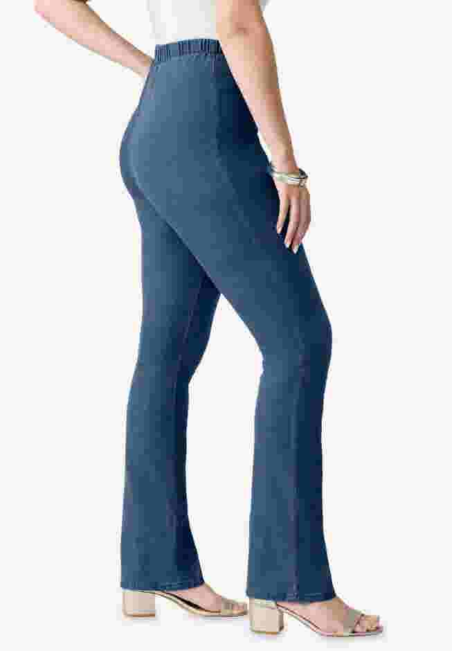 Plus Size Comfort Stretch Bootcut Jean image number 0