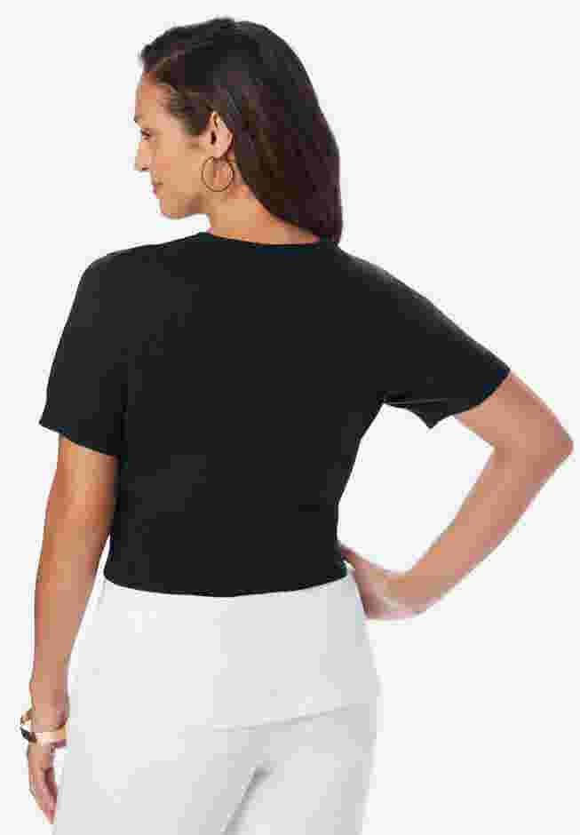 Jewel-Neck Shrug image number 1