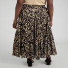 Flowing Crinkled Maxi Skirt image number null