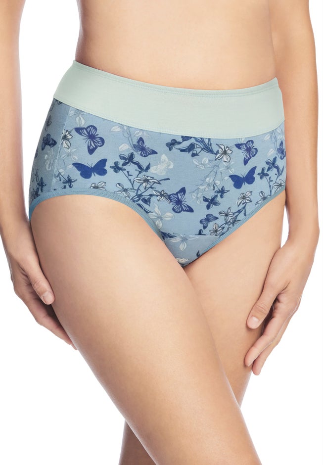 Full Coverage Stretch Cotton Color Block Brief 3-Pack image number 1