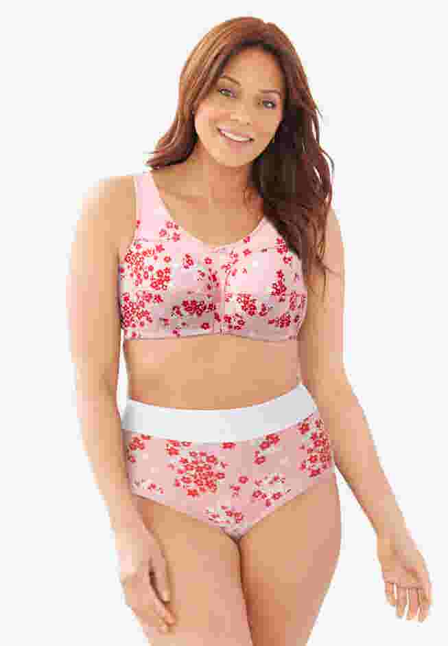 Full Coverage Stretch Cotton Color Block Brief 3-Pack image number 3