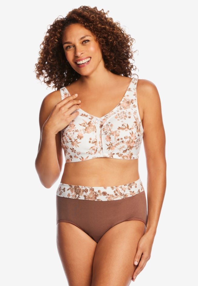 Full Coverage Stretch Cotton Color Block Brief 3-Pack image number 2