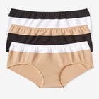 Full Coverage Stretch Cotton Color Block Brief 3-Pack image number null